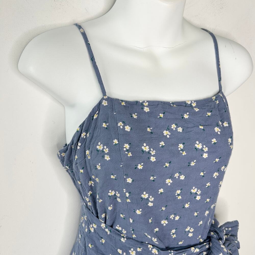MAJORELLE Dress Womens Size Medium Floral Linen Summer Feminine Soft Girl Date - Picture 4 of 10